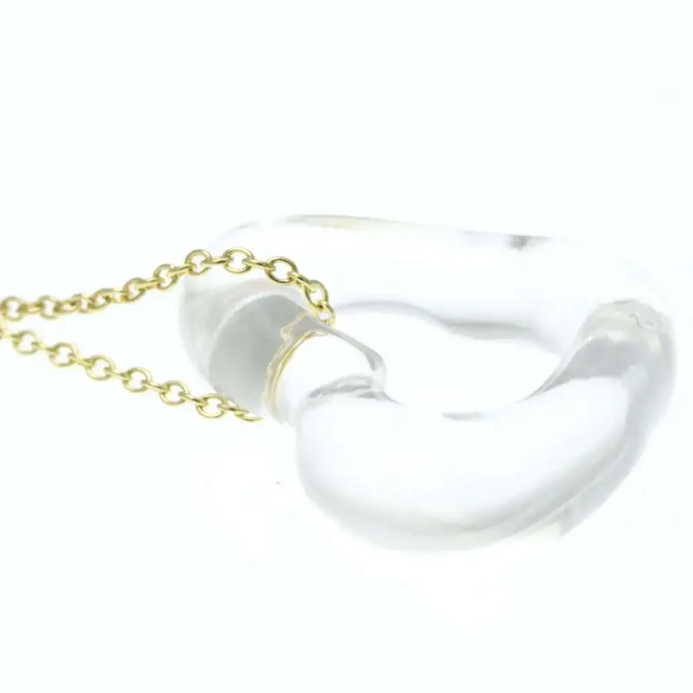 TIFFANY 18k Gold Heart Necklace